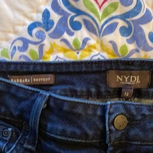 NYDJ Barbara Bootcut Size 12 Jeans